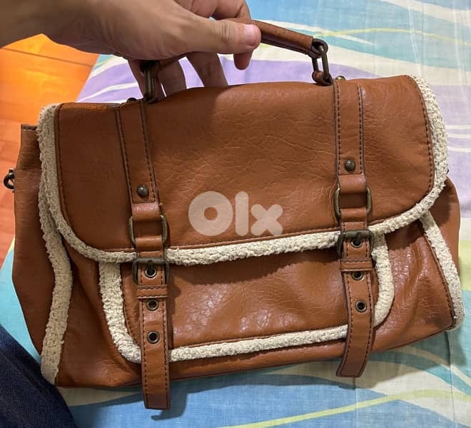 ALDO bag brown Faux-Leather 0