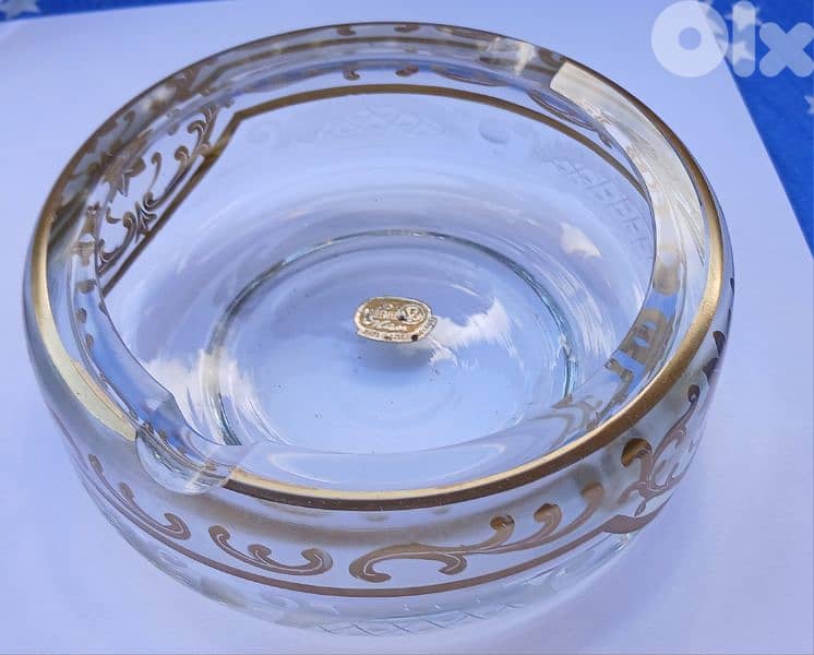 Cristal Table Lighter and Ashtray 4