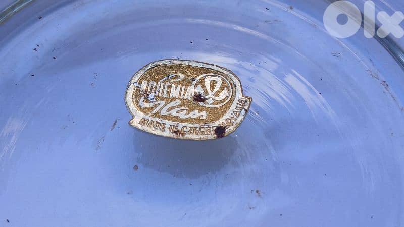 Cristal Table Lighter and Ashtray 6