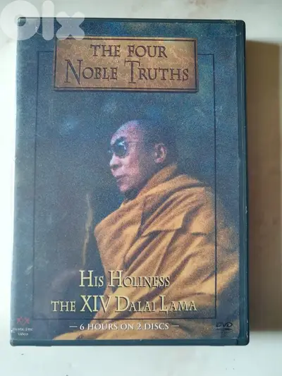 The four noble truth by his holiness The Dalai Lama on 2 DVDs