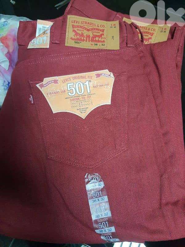 ORIGINAL LEVI'S JEANS ALL SIZES AVAILABLE UNISRX 2