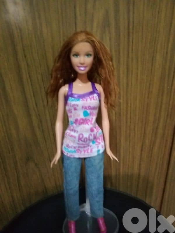 Barbie -SUMMER Mattel as new doll2008 Bend legs wearing +Shoes=24$. 0