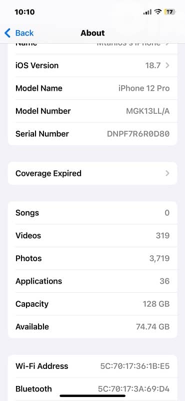 iPhone 12 pro 128 G 5