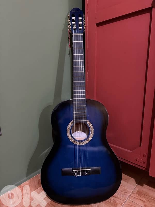 blue guitar 0