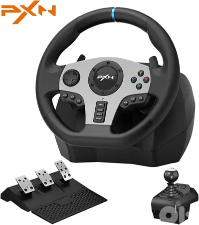 Steering wheel pxn with shifter and pedals