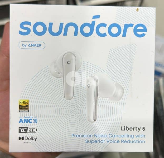 Anker Soundcore liberty 5 white 0