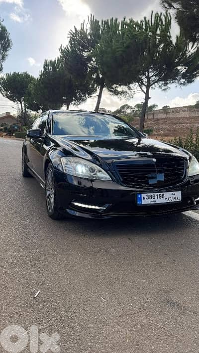 Mercedes-Benz S-Class 550 L lifted 2013