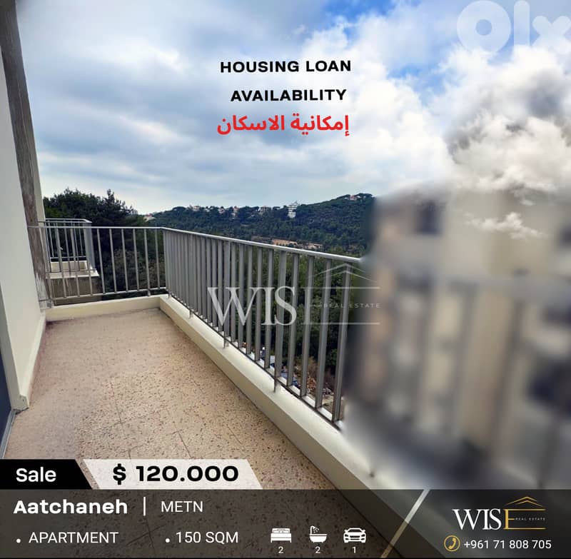 150 SQM Apartment for SALE in Aatchaneh! 0