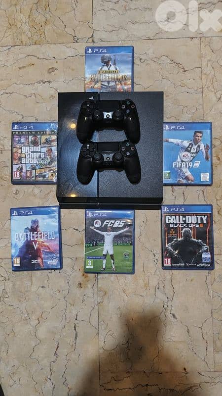 PS4 FAT USED 0