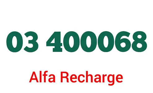 Alfa Recharge 03400068 Alfa Recharge 03400068
