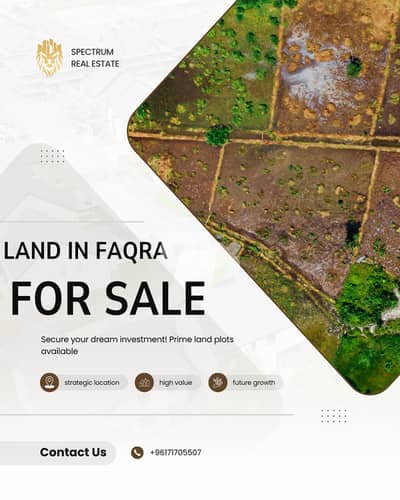 LAND FOR SALE IN FAQRA, 30M AWAY FROM FAQRA CLUB, (KFLN-176)