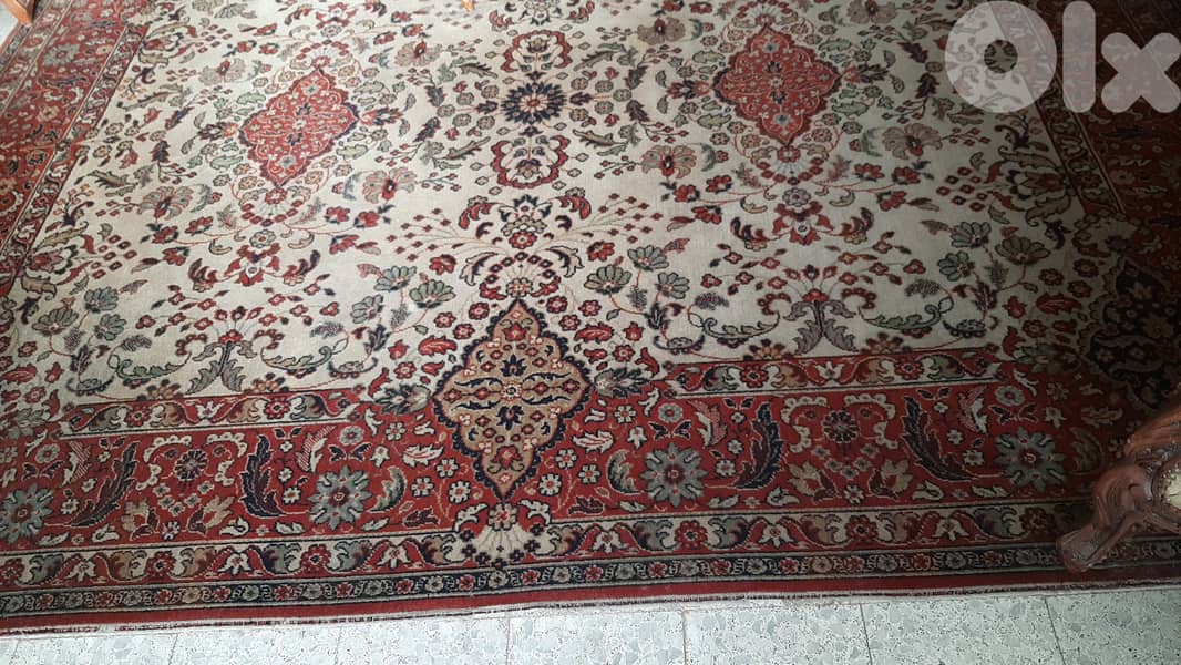 Vintage Antique German carpet. 0