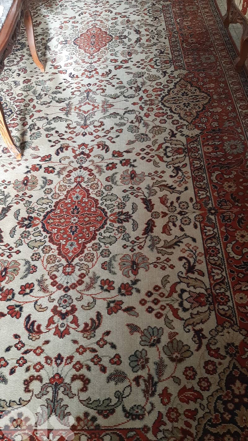 Vintage Antique German carpet. 2