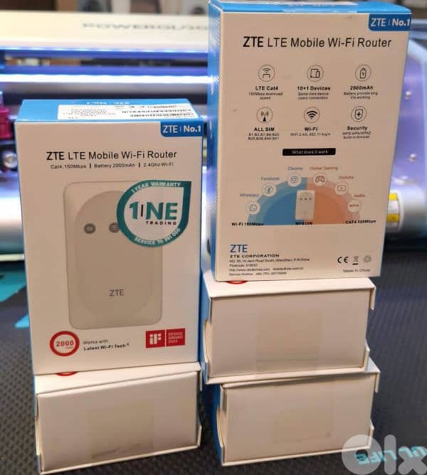 ZTE LTE MOBILE WIFI ROUTER MF935N 0