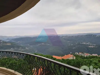 230m2 apartment+mountain view 4sale in Broumana - شقة للبيع في برمانا