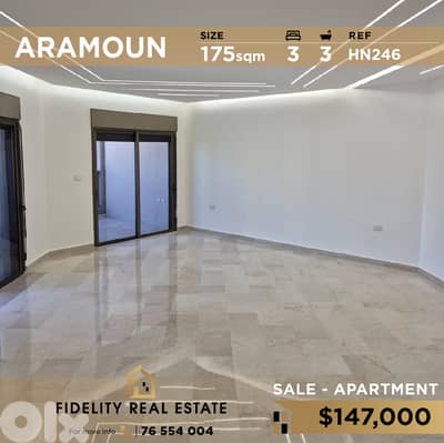 Apartment for sale in Aramoun HN246 شقة للبيع في عرمون