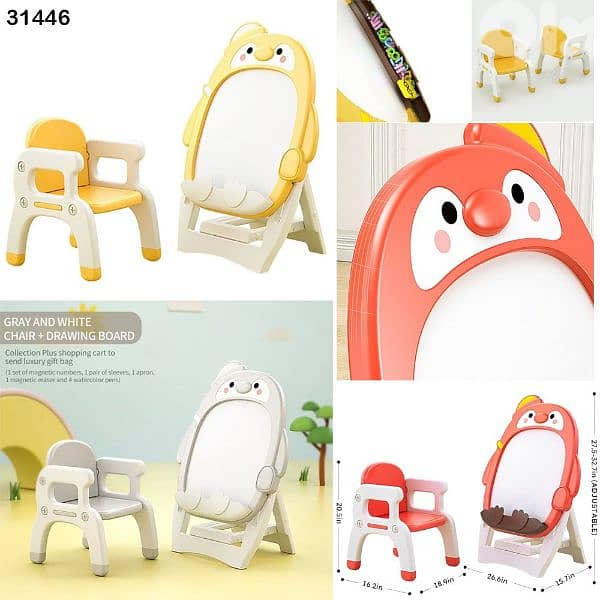 Kids Board with Chair 1