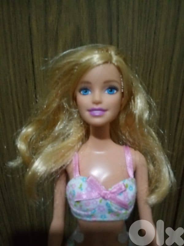 Barbie FAIRYTALE Mattel Bend legs molded top Great doll+swimwear+Shoes 4