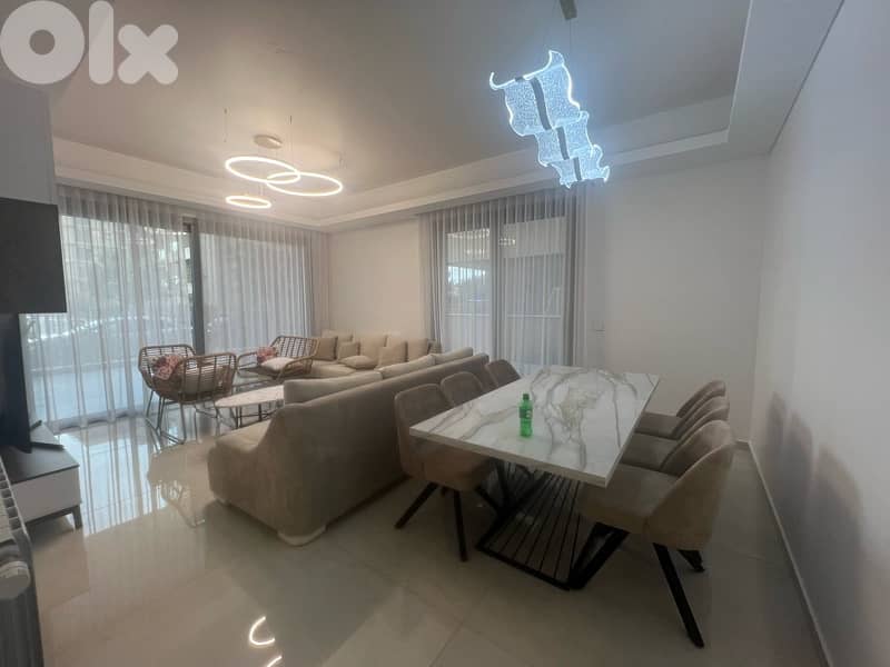 fully furnished apartment with terrace for rent waterfront city dbayeh 0