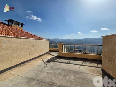 Ajaltoun 245m2 | 27m2 Terrace | Duplex | New | Panoramic View | TO