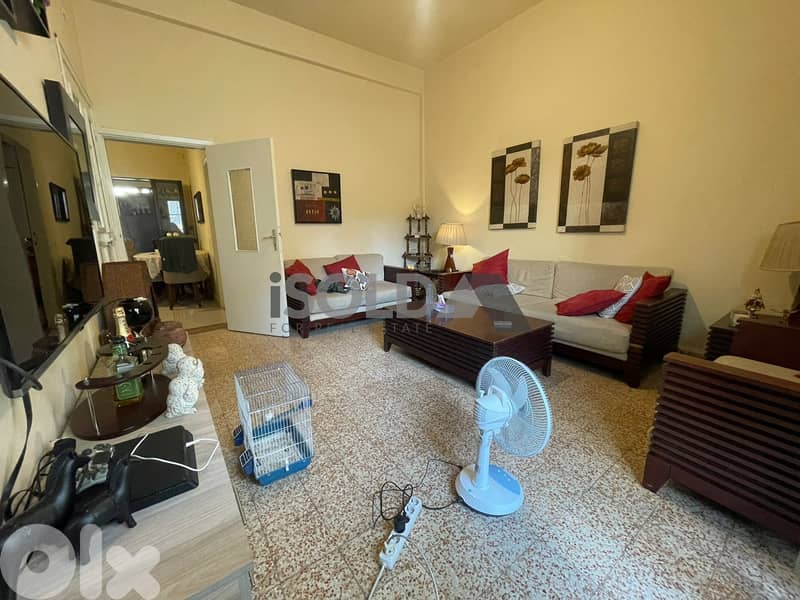 Saide, 10 min walking 2 Sassine, 2 bedroom+xtra roof terrace, parking 0