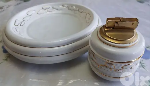 Lighter + Ashtray منفضة وقداحة