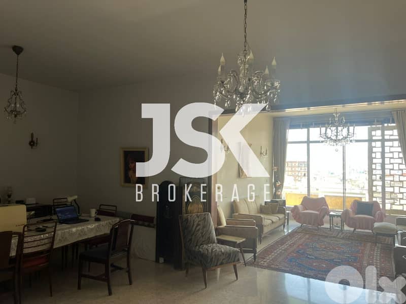 L19498 - 3-Bedroom Apartment For Sale in Baabda, Ain Al Remmane 0