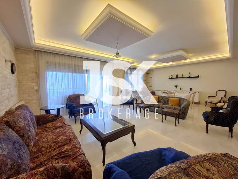 L19504 - 3-Bedroom Apartment For Sale in Ballouneh 0