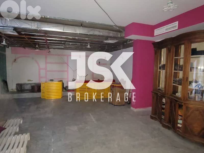 L19508 - 110 SQM Shop For Rent in Jounieh 0