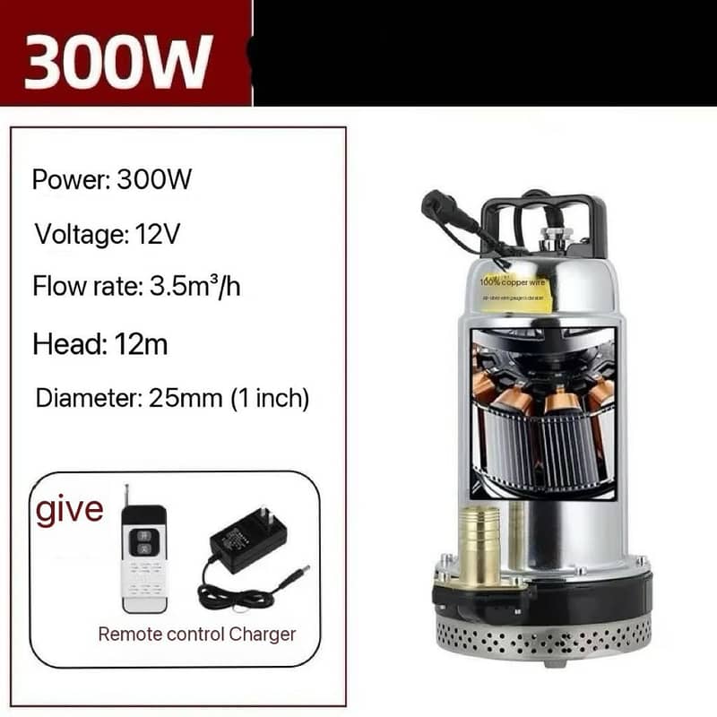 Power On the Go: Wireless Submersible Pump for Smart Irrigation! 0