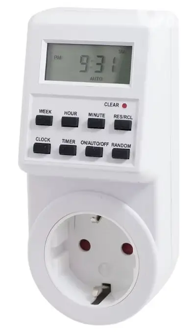 Mini LCD Digital Plug-in Kitchen Timer Switch