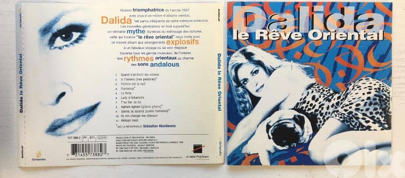 dalida original CD's 0