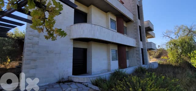 L19525 - Core and Shell Villa For Sale in Kfarzebian