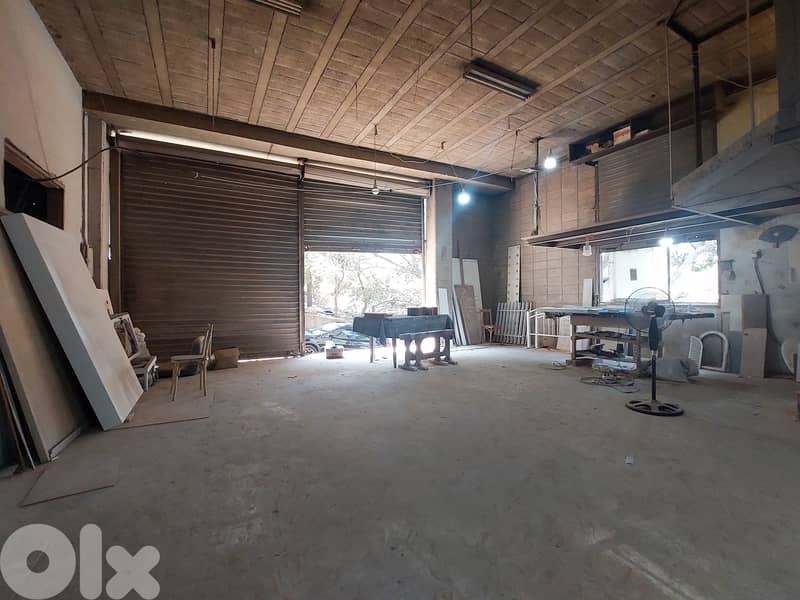 327 SQM Industrial Warehouse in Bauchrieh, Metn 0