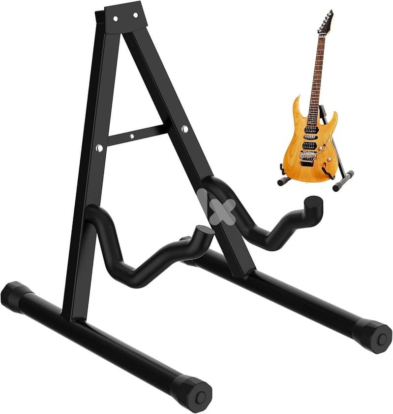 Compact Folding Guitar Stand 0