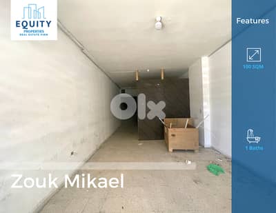 100 SQM Shop For Sale In Zouk Mikael Prime Location #RK217826 100 SQM Shop For Sale In Zouk Mikael Prime Location #RK217826