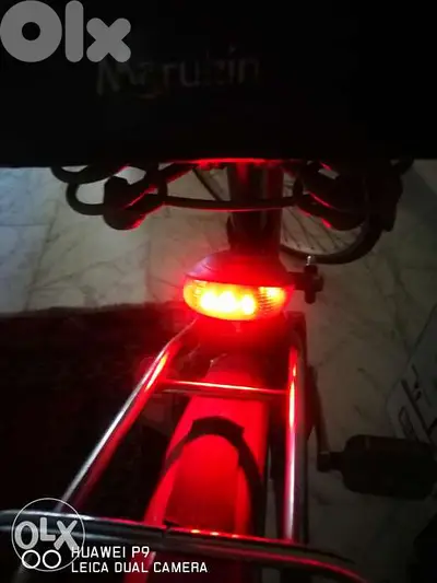 Barely used city Bike size 26 f/o + with LED LIGHTS front and back