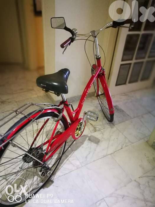 Barely used city Bike size 26 f/o + with LED LIGHTS front and back 2