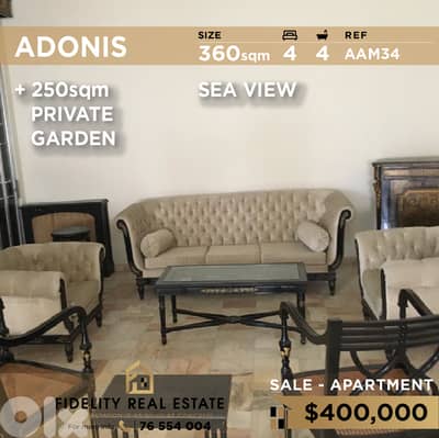 Apartment for sale in Adonis AAM34 شقة للبيع في أدونيس