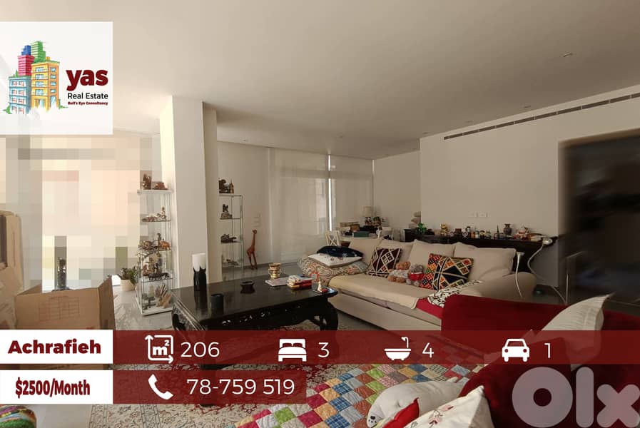 Sersouk 206m2 | Excellent Condition | Rent | Classy Area | AA/BA 0