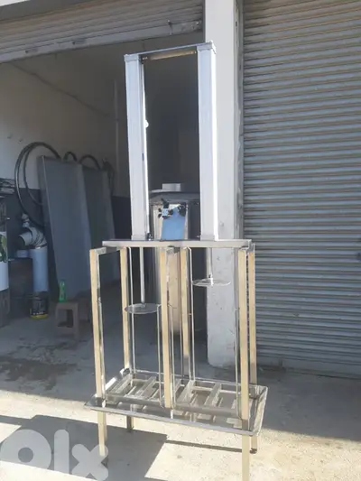 Cheese Press with 20 Aluminum Trays  مكبس جبنة مع 20 صينية ألمنيوم