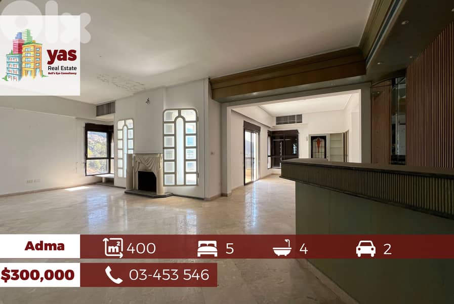 Adma 400m2 | High-end | View | Excellent Condition | Furnished | IV | 0
