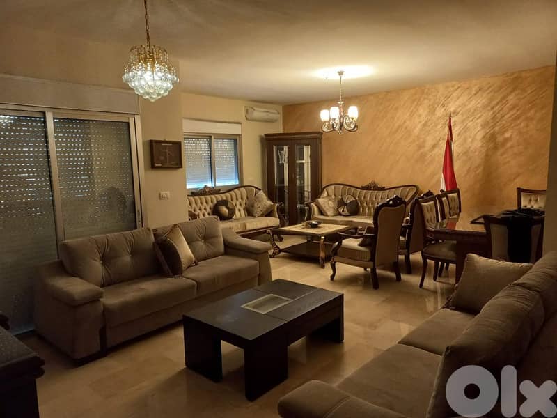FULLY FURNISHED APARTMENT FOR RENT IN JDEIDEH PRIME + VIEW, (JDR-165) 0