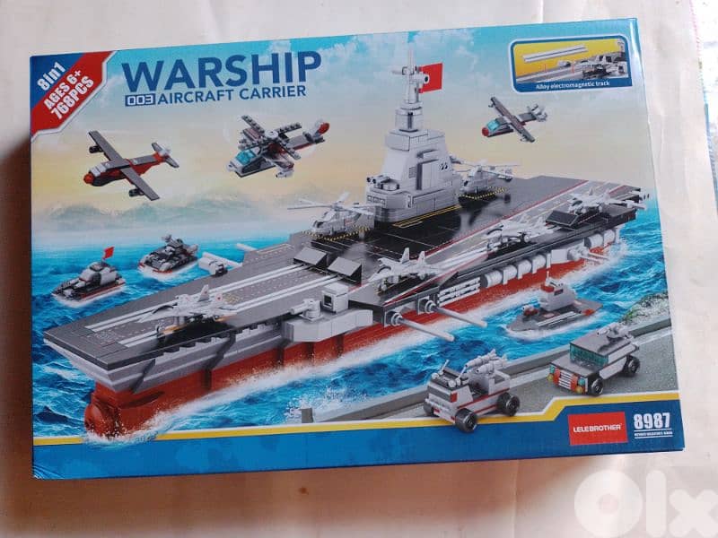 768 pieces warship building blocks lego 0