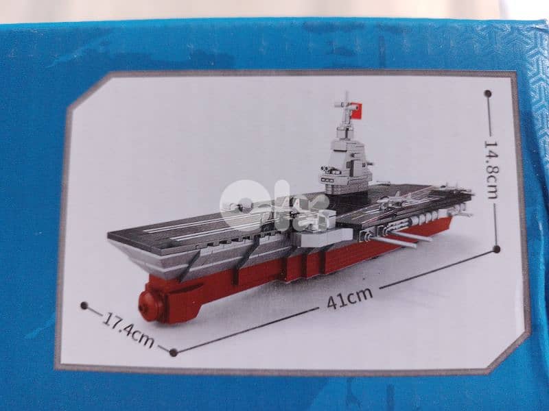 768 pieces warship building blocks lego 1