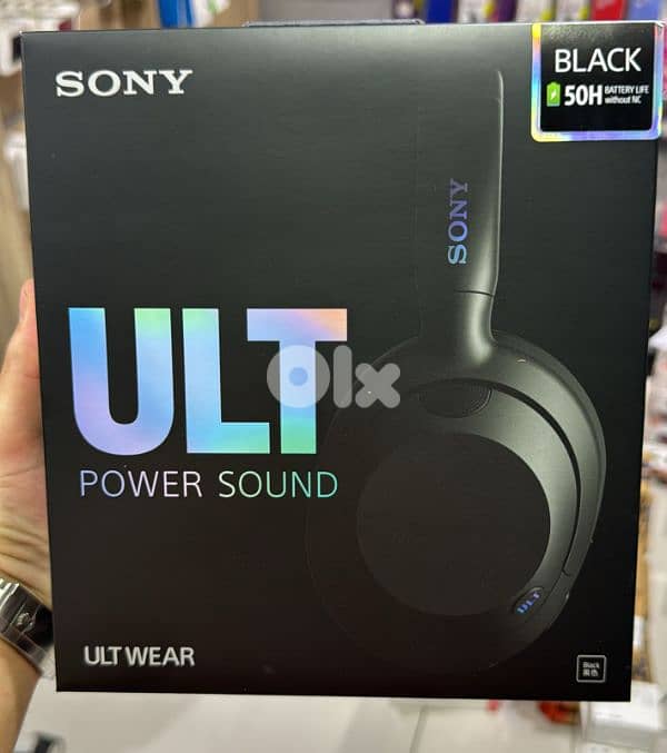 Sony Wh-Ult-900 Wireless Over-Ear Noise-Canceling Headphones black130$ 0