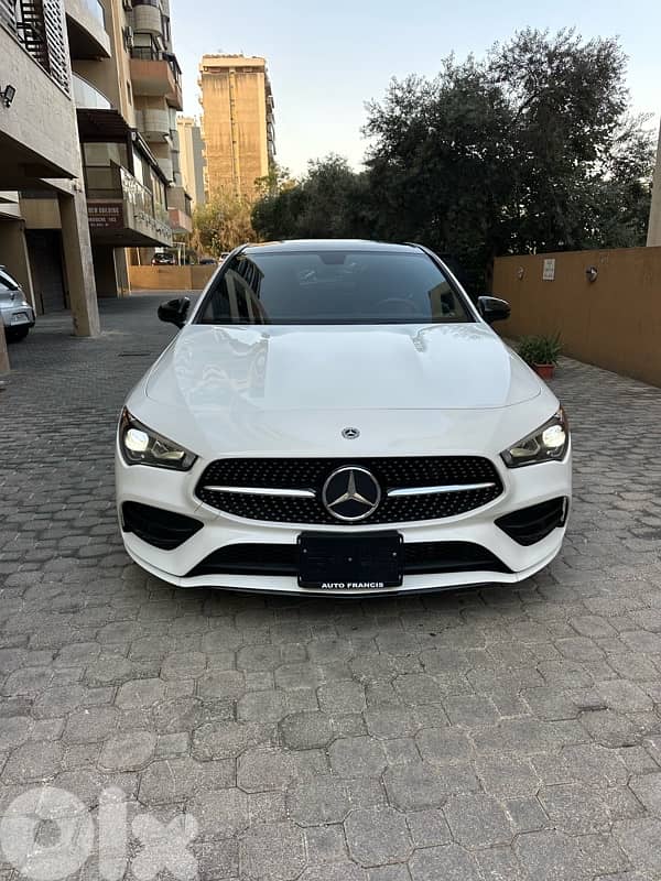 Mercedes CLA 250 AMG-line NP 2020 white on black & red (clean carfax) 0