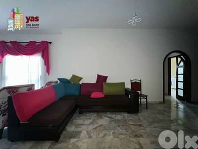 Ghazir 130m2 | 90m2 Garden | Furnished | Quiet Street | Calm | EH/IV