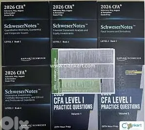 CFA 2026 eBooks - Schweser Edition