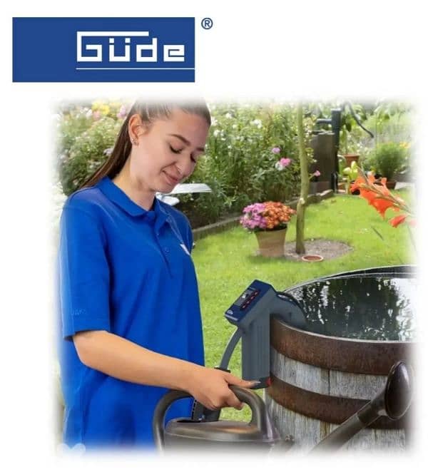 Cordless water pump GUDE, German made, ideal for solar panels cleaning 0